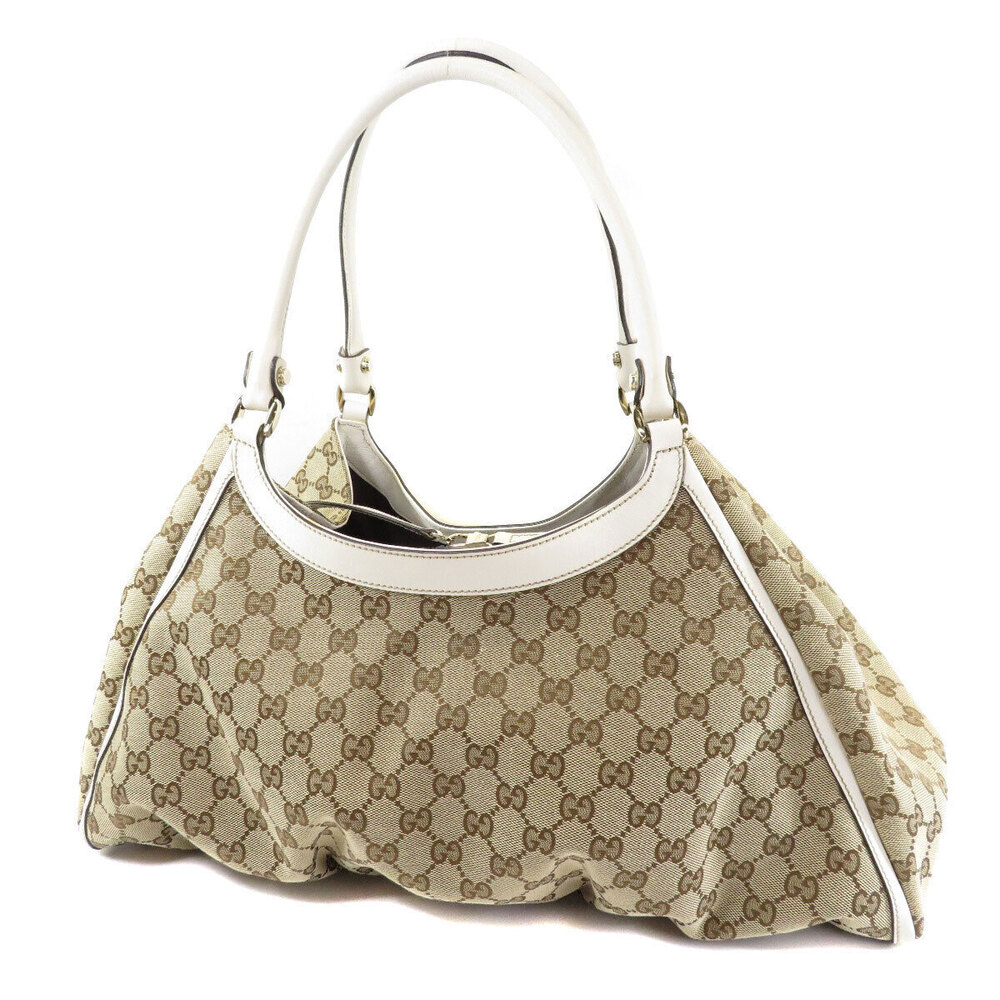 Gucci White bag Ring Abbey shoulder Leather